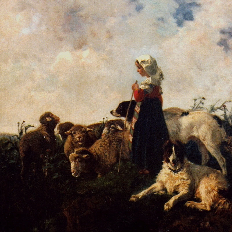 Pastorella al monte - Raccolte Frugone, Genova